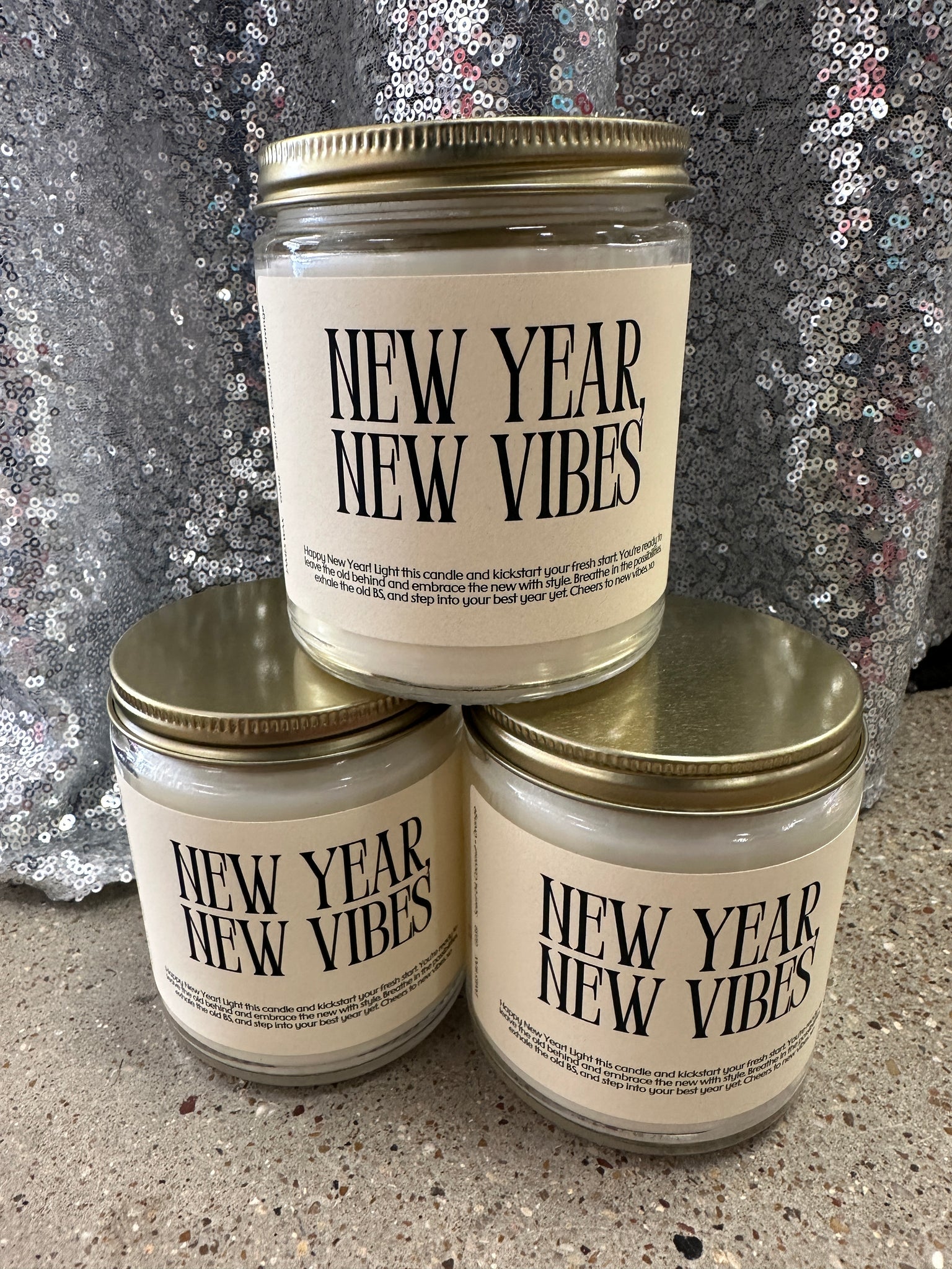 New Year, New Vibes Candle