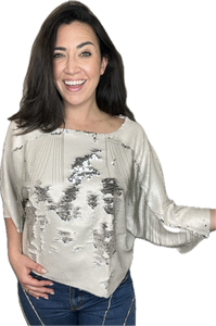 Vocal Dolman Sleeve Top