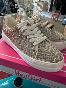 Corkys Silver Gold Ombre Sneaker