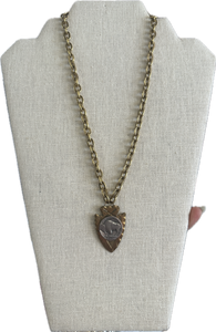 Erin Knight Designs Arrow Head Buffalo Coin Necklace