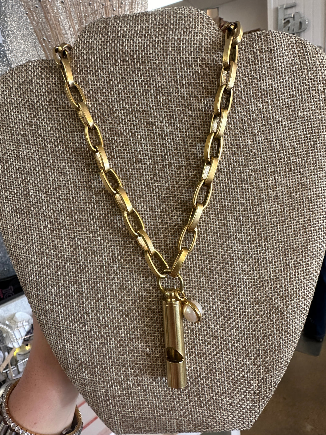 Erin Knight Design Whistle Necklace