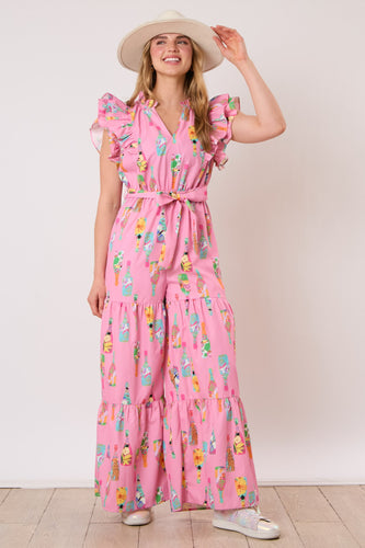 Champagne brunch jumpsuit