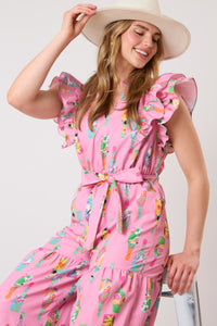 Champagne brunch jumpsuit