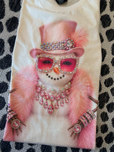 Load image into Gallery viewer, Elton John Bling Snowman Tshirt