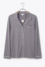 Load image into Gallery viewer, Button Up Pajama Sleep Shirt