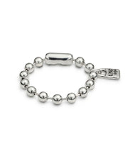 Load image into Gallery viewer, Unode50 Silver Beaded Bracelet xlg