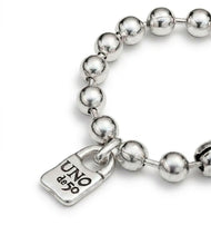 Load image into Gallery viewer, Unode50 Silver Beaded Bracelet xlg