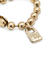 Load image into Gallery viewer, Unode50 Gold Beaded Bracelet Medium