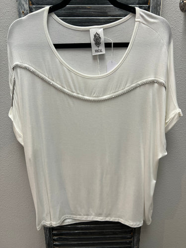 Vocal Rhinestone Tshirt