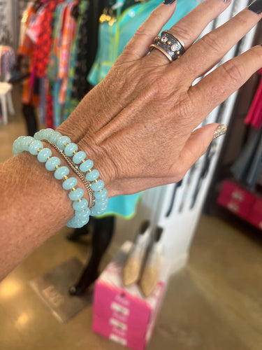 Stretchy Bracelet Blue Bracelet
