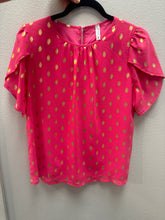 Load image into Gallery viewer, Pink gold Metallic Top