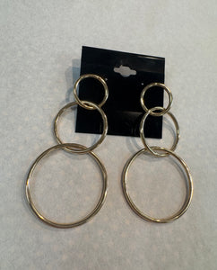 3 Hoop Earrings
