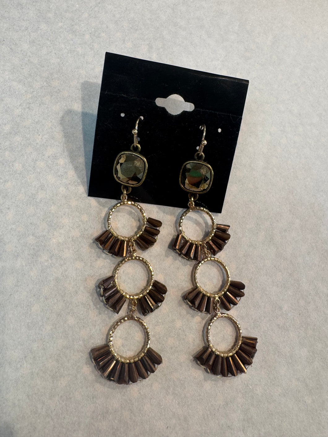 Drop Earrings Bronze