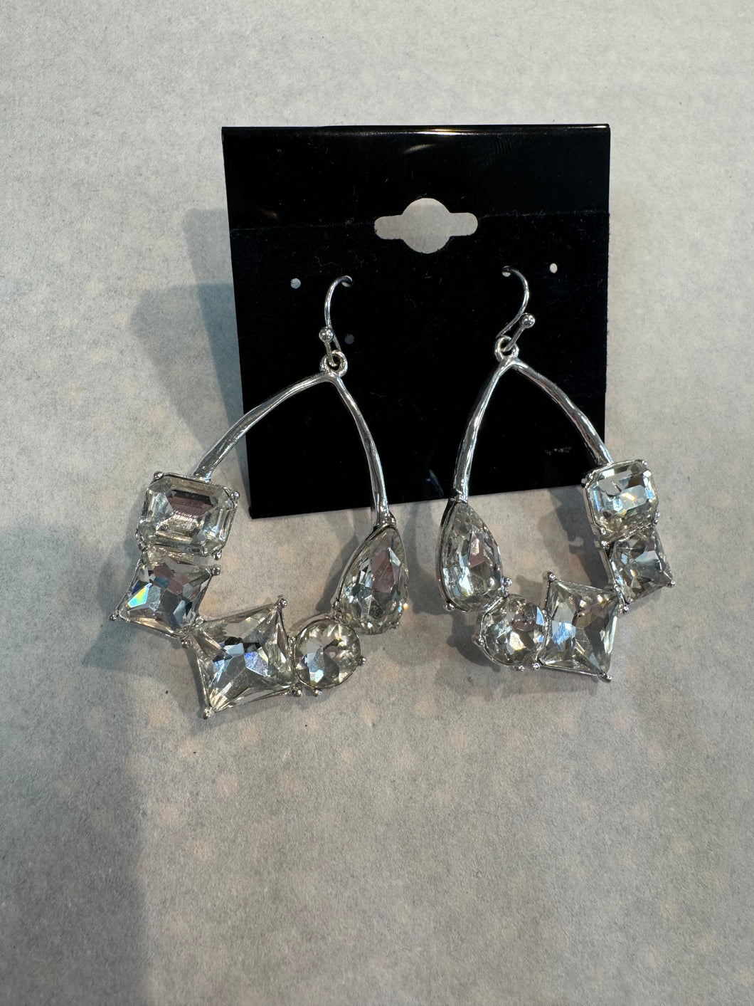 Crystal Teardrop Earrings