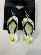 Load image into Gallery viewer, Randan Flip Flop Earrings