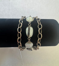 Load image into Gallery viewer, Hypno Bracelet Silver Blue Opal