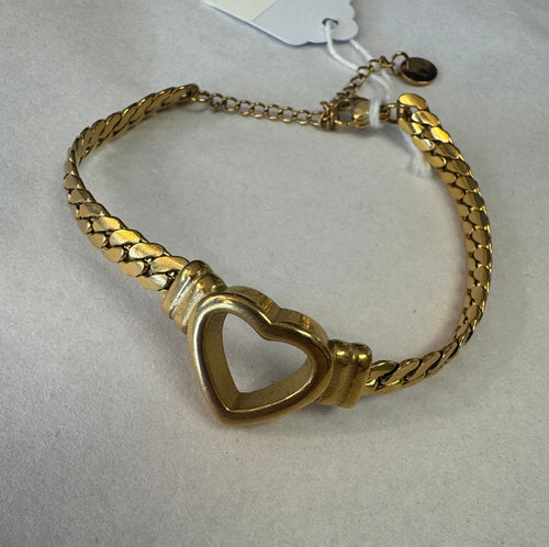 Open Heart Bracelet