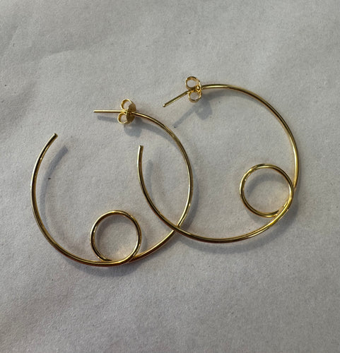 Wire Twist Earrings