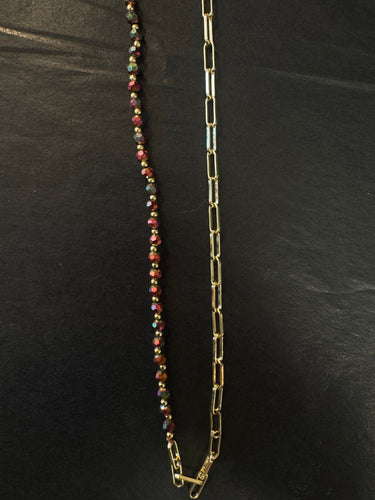 Multicolor Gold Necklace