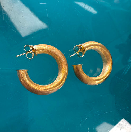 Sheila WP Chantal Hoops Brushed Gold