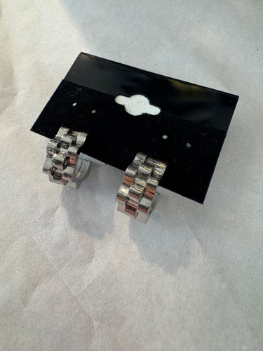 Watch Band Earrings
