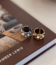 Load image into Gallery viewer, Chan Sutt Pearls Bella Ring-Water Resistant-Size 7