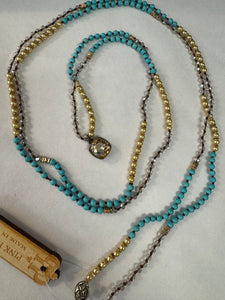 Wrap Around Turquoise Necklace