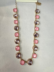 Pink Stone Necklace