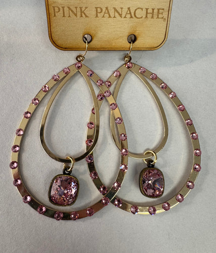 Double Teardrop Earrings