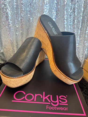Corkys Mugshot Black Oil Pu