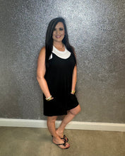 Load image into Gallery viewer, Tennis Dress w Shorts (black)