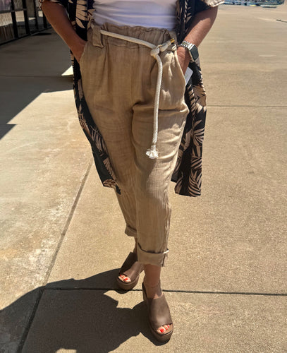Rope Waist Pants