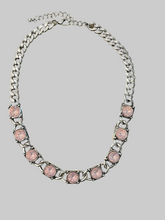 Load image into Gallery viewer, Silver Edge Crystal Chain