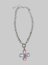 Load image into Gallery viewer, Crystal Flower Necklace
