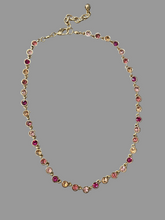 Load image into Gallery viewer, Gold Circle Necklace