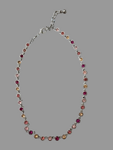 Load image into Gallery viewer, Silver Circle Necklace