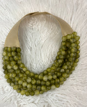 Load image into Gallery viewer, Multi Layered Pearl Beaded Collar Magnetic Necklace