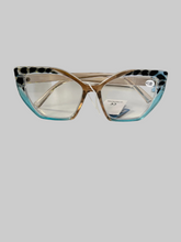 Load image into Gallery viewer, Reading Glasses-Cat Eye Leopard