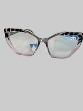 Load image into Gallery viewer, Reading Glasses-Cat Eye Leopard