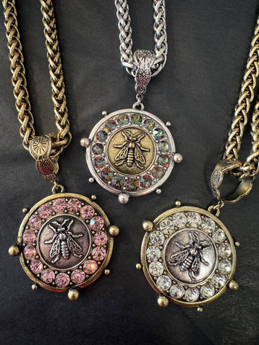 Bee Pendant Necklace