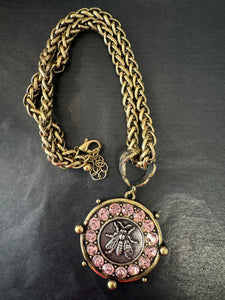 Bee Pendant Necklace