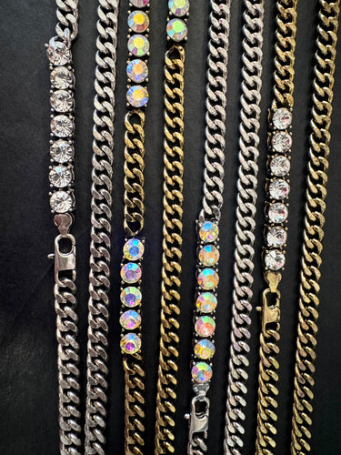 Crystal Chain Necklace