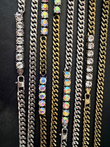 Crystal Chain Necklace