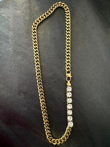 Crystal Chain Necklace