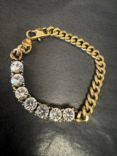 Load image into Gallery viewer, Crystal Chain Bracelet