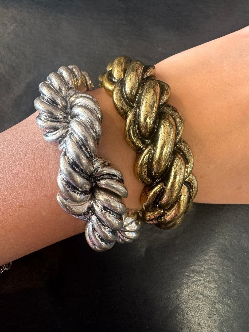 Large Braided Bracelet