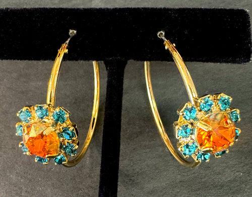 Tova Mini Bianca Hoops