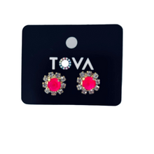 Load image into Gallery viewer, Tova Daisy Stud Earrings