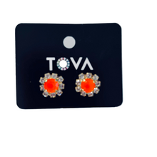 Load image into Gallery viewer, Tova Daisy Stud Earrings