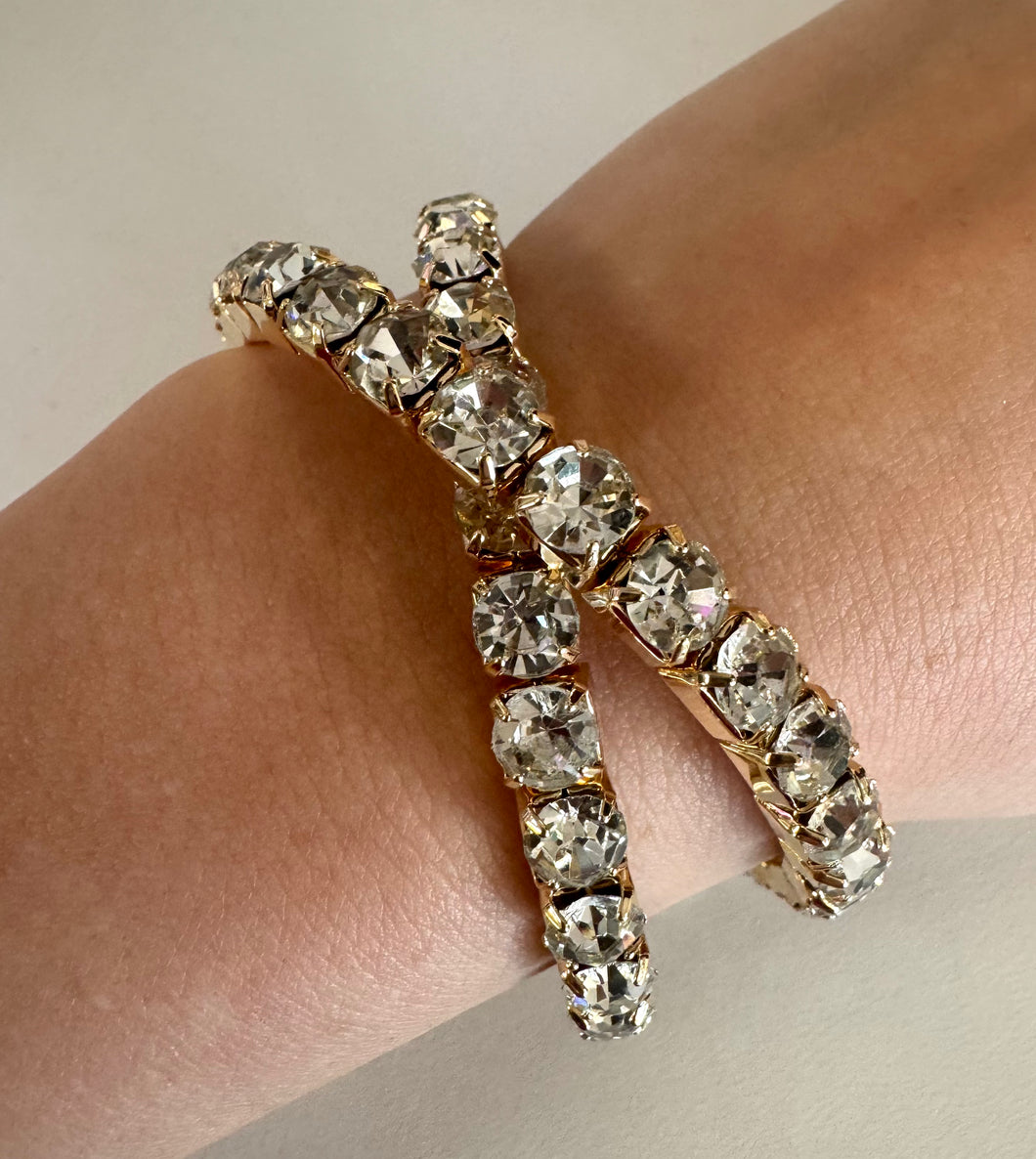 Crystal Double Bracelet